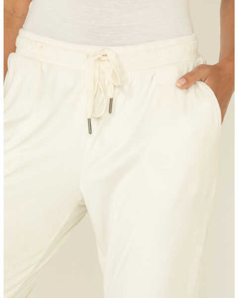 Image #3 - Z Supply Women's Velour Pants, White, hi-res