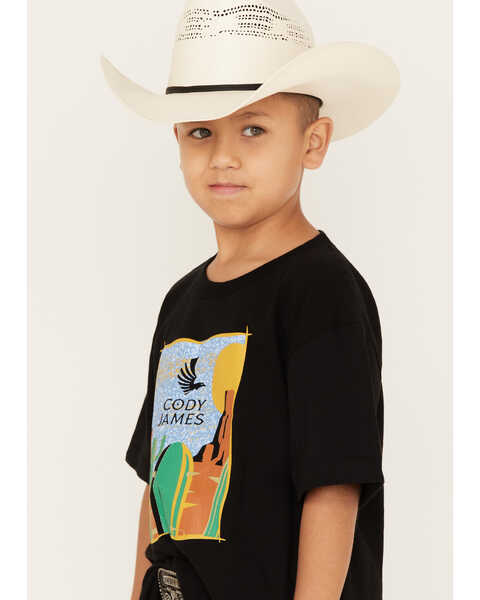 Image #2 - Cody James Boys' Desert Dune Graphic T-Shirt, Navy, hi-res