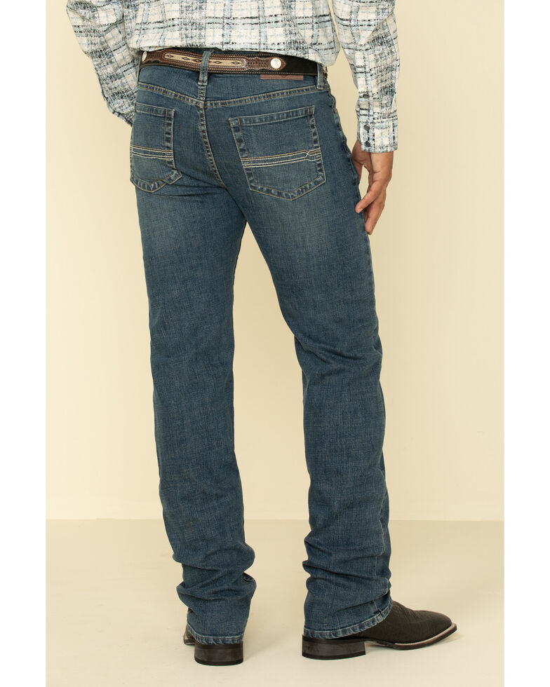 Cody James Men's High Roller Stackable Stretch Straight Medium Wash Jeans , Blue, hi-res