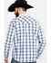 Image #2 - Moonshine Spirit Men's Fireball Plaid Long Sleeve Western Shirt , , hi-res