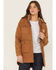 Image #1 - Carhartt Women's Loose Fit Weathered Duck Coat, Brown, hi-res