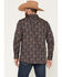Image #4 - Moonshine Spirit Men's Saddle Paisley Print Long Sleeve Snap Western Shirt, Multi, hi-res