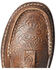 Ariat Women's Floral Embossed Cruiser Shoes - Moc Toe, Brown, hi-res