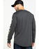 Image #2 - Ariat Men's Rebar Workman Logo Long Sleeve Work Shirt , Charcoal, hi-res