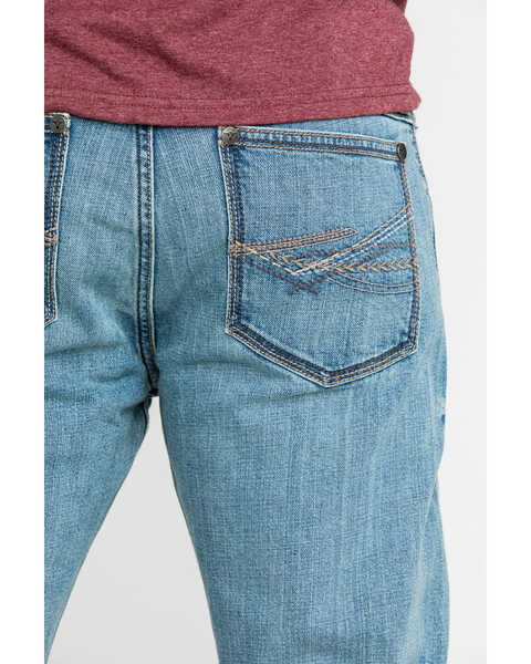 Image #4 - Wrangler 20X Men's No. 42 Light Vintage Stretch Slim Bootcut Jeans - Long , , hi-res