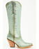 Image #2 - Corral Women's Metallic Tall Western Boots - Snip Toe, Green, hi-res