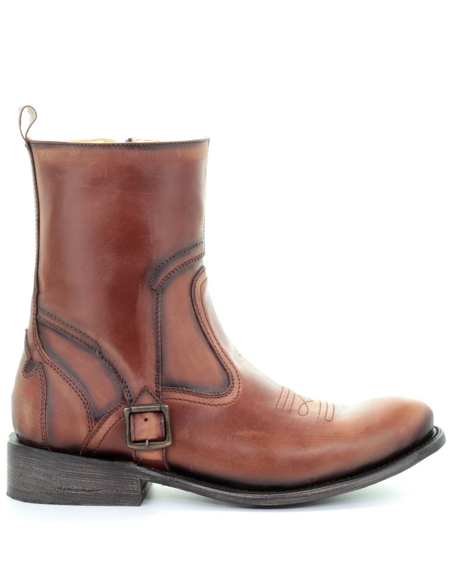 Product Name: Corral Men's Cognac Strap Western Boots - Square Toe