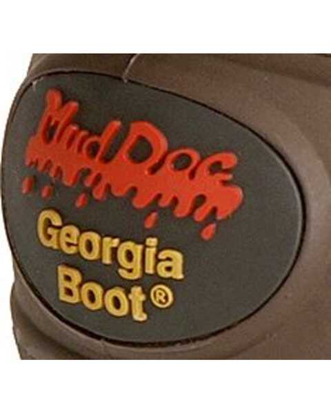 Image #2 - Georgia Boot Men's Mud Dog Pull On Work Boots - Round Toe, Tan, hi-res
