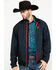 Image #1 - Cinch Men's Dark Gray Zip-Front Bonded Softshell Jacket , , hi-res
