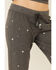 Image #4 - PJ Salvage Women's Shining Star Sweatpants, Charcoal, hi-res