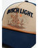 Image #2 - Aquarius Men's Busch Light Ball Cap, Navy, hi-res