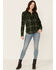 Image #4 - United By Blue Women's Plaid Responsible Button Down Western Flannel Shirt, Olive, hi-res