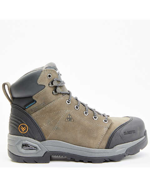 Image #2 - Hawx Men's Lace To Toe Tychee Deep Seated Waterproof Comp Work Boots - Round Toe, Brown, hi-res