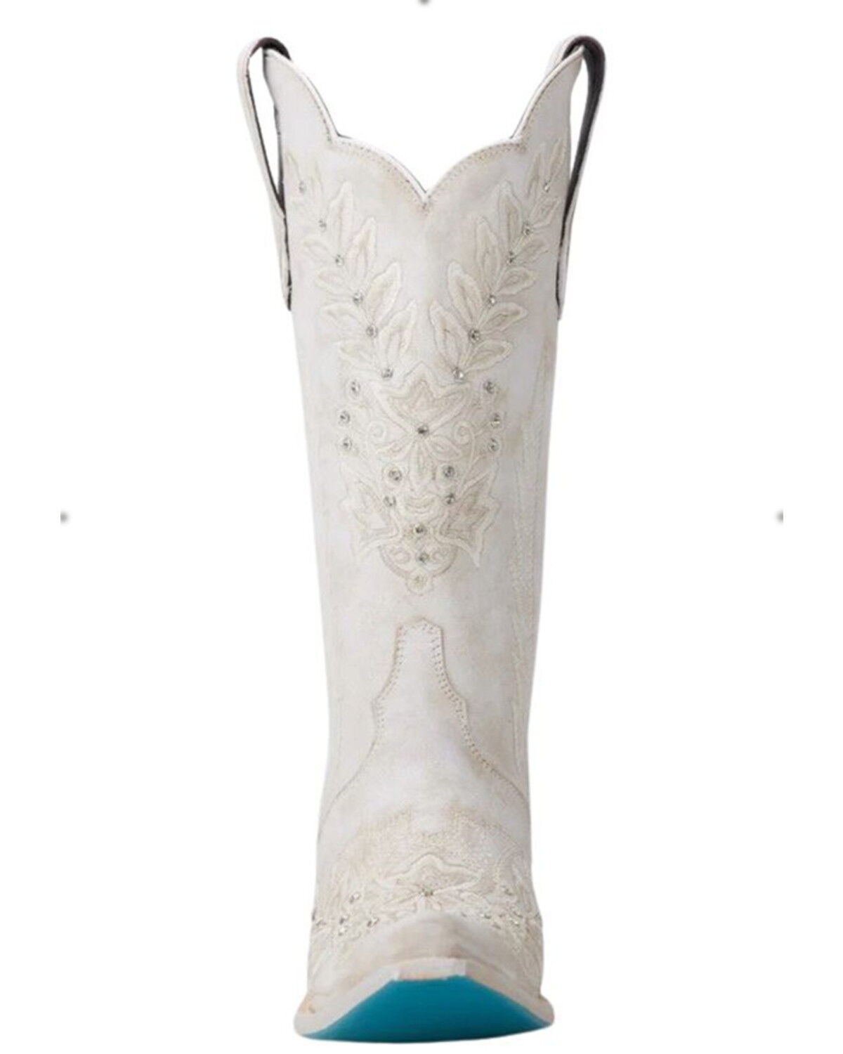 Image #4 - Lane Women's Destiny Western Boots - Snip Toe, White, hi-res