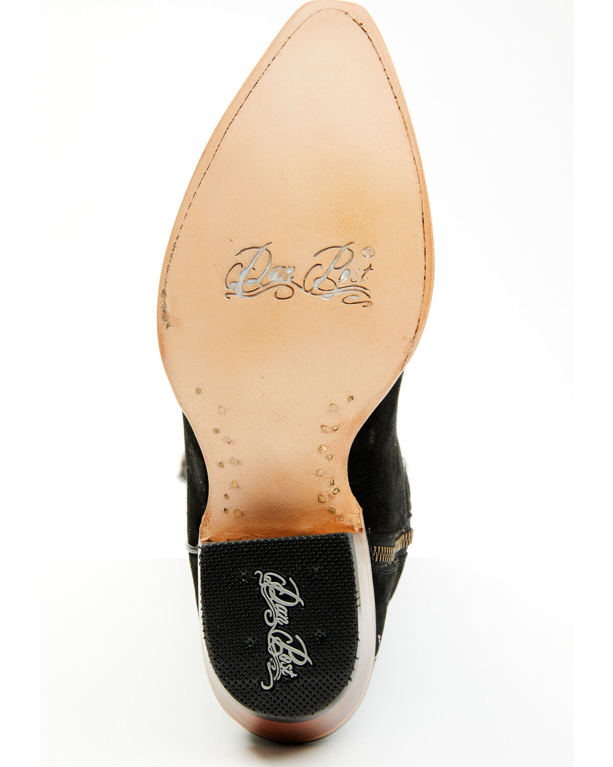 Image #7 - Dan Post Women's Marlowe Suede Western Boots - Snip Toe, , hi-res