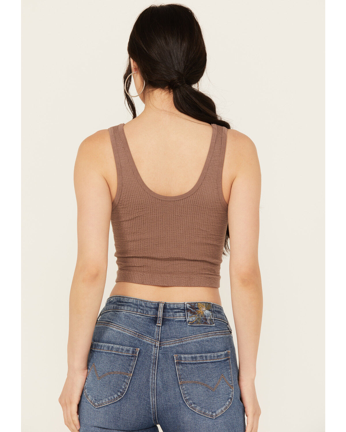 Image #4 - By Together Women's Seamless V Neck Tank Top, , hi-res