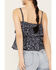 Ariat Women's Howdy Print Top, Navy, hi-res