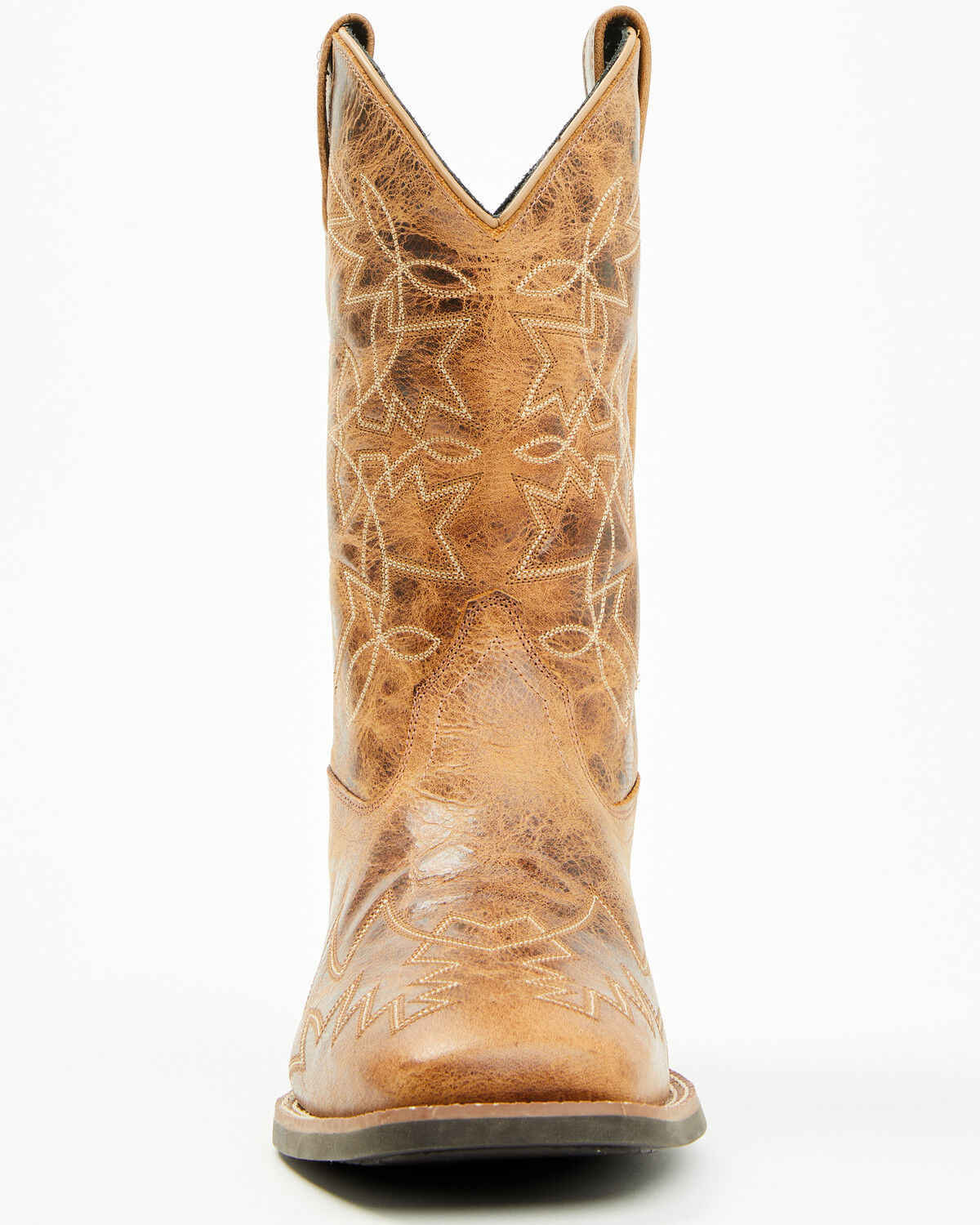 Image #4 - Cody James Men's Ace Performance Western Boots - Broad Square Toe, Brown, hi-res