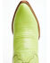 Image #6 - Planet Cowboy Women's Pee-Wee Ah Limon Leather Western Boot - Snip Toe, Green, hi-res