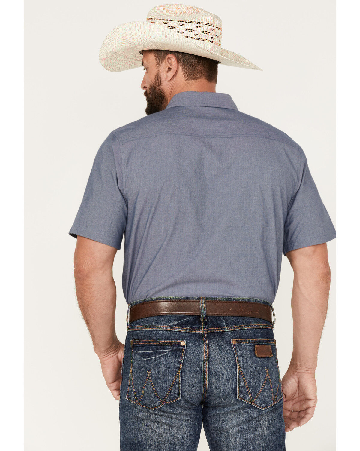 Image #4 - Kimes Ranch Lineville Performance Short Sleeve Button-Down Shirt, Navy, hi-res
