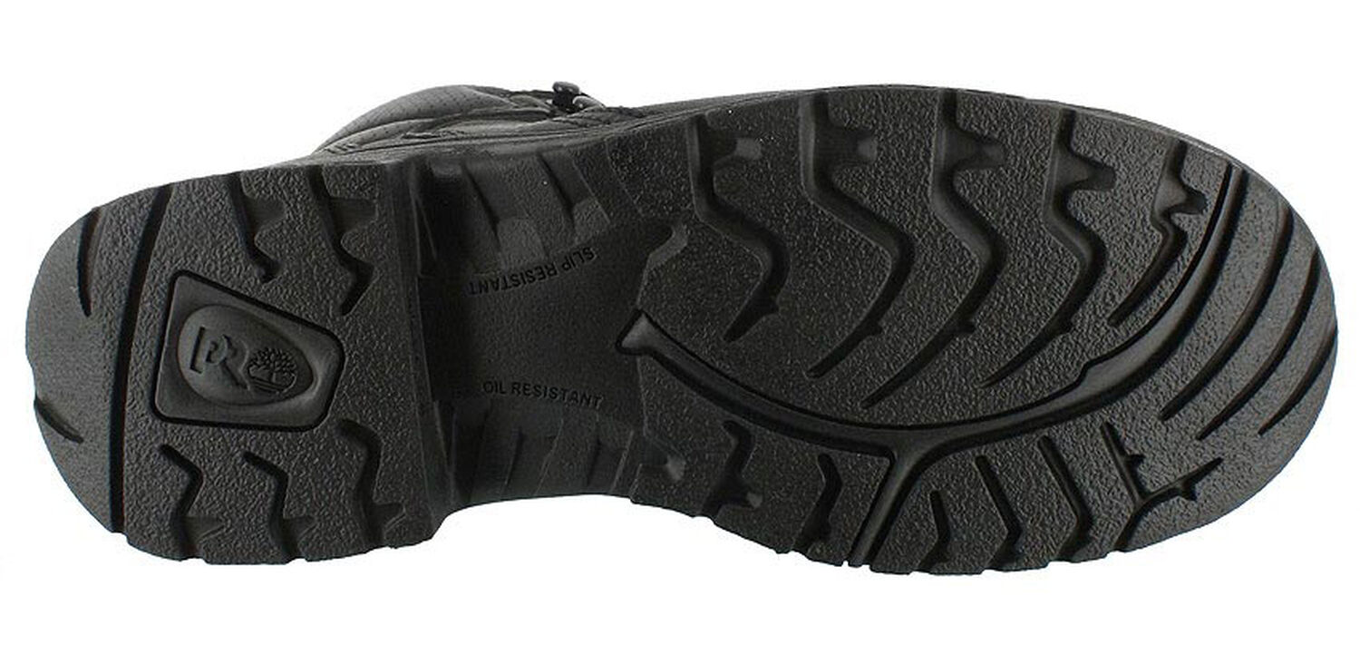 Image #9 - Timberland PRO Men's Titan 6" Work Boots - Alloy Toe, Black, hi-res