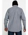Image #2 - Ariat Men's FR Solid Durastretch Long Sleeve Work Shirt, Navy, hi-res