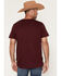 Image #4 - Cinch Men's Boot Barn Exclusive Jean Co. Short Sleeve Graphic T-Shirt, Burgundy, hi-res