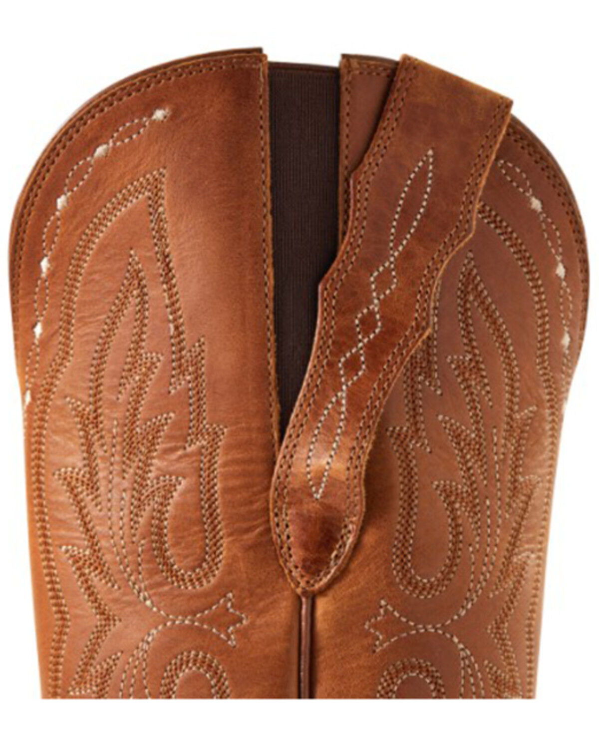 Image #6 - Ariat Women's Treasured Heritage X Elastic Calf Western Boot - Snip Toe, Brown, hi-res
