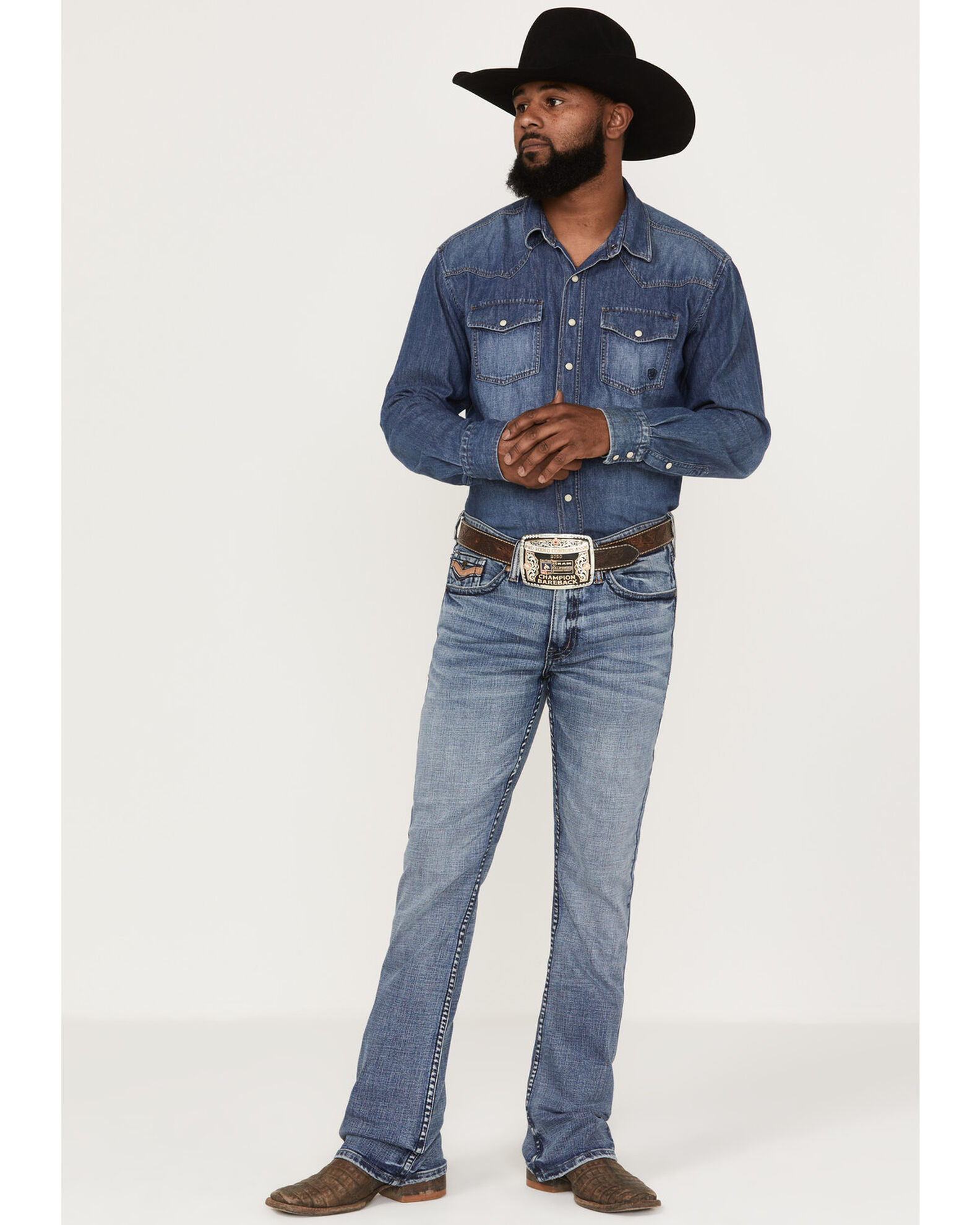 Cody James Men s Colt Stretch Slim Bootcut Jeans Sheplers