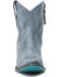 Image #4 - Lane Women's Plain Jane Western Booties - Round Toe, Blue, hi-res