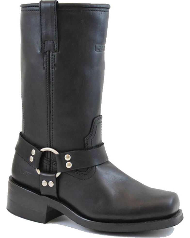 biker boots harness