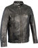 Image #1 - Milwaukee Leather Men's Zip Front Classic Moto Leather Jacket - 4X, , hi-res