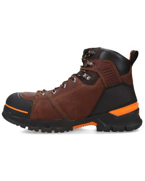 Image #3 - Timberland Men's 6" Endurance Work Boots - Composite Toe , Brown, hi-res