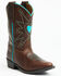 Image #1 - Shyanne Girls' Zetta Western Boots - Snip Toe, Brown, hi-res