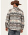 Image #4 - Moonshine Spirit Men's Gun Shop Southwestern Print Long Sleeve Snap Flannel Shirt, Tan, hi-res