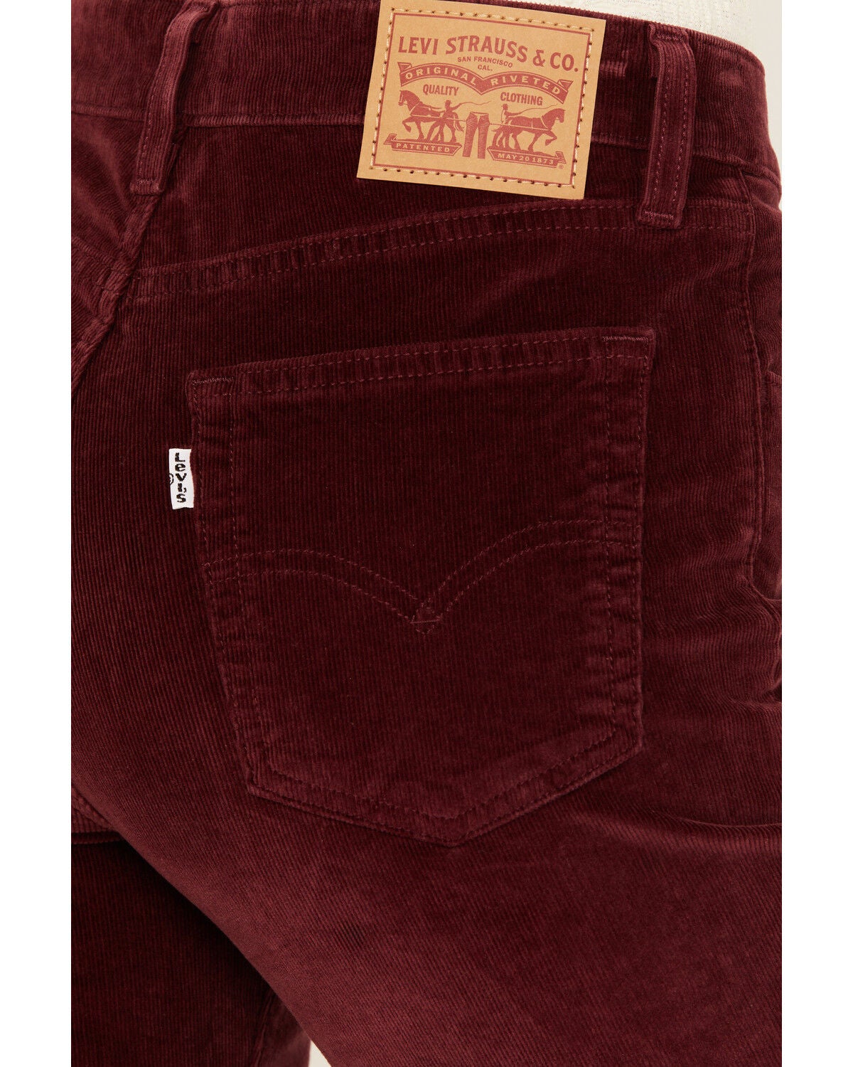 Levi's Women's High Rise 725 Corduroy Bootcut Stretch Jeans | Sheplers