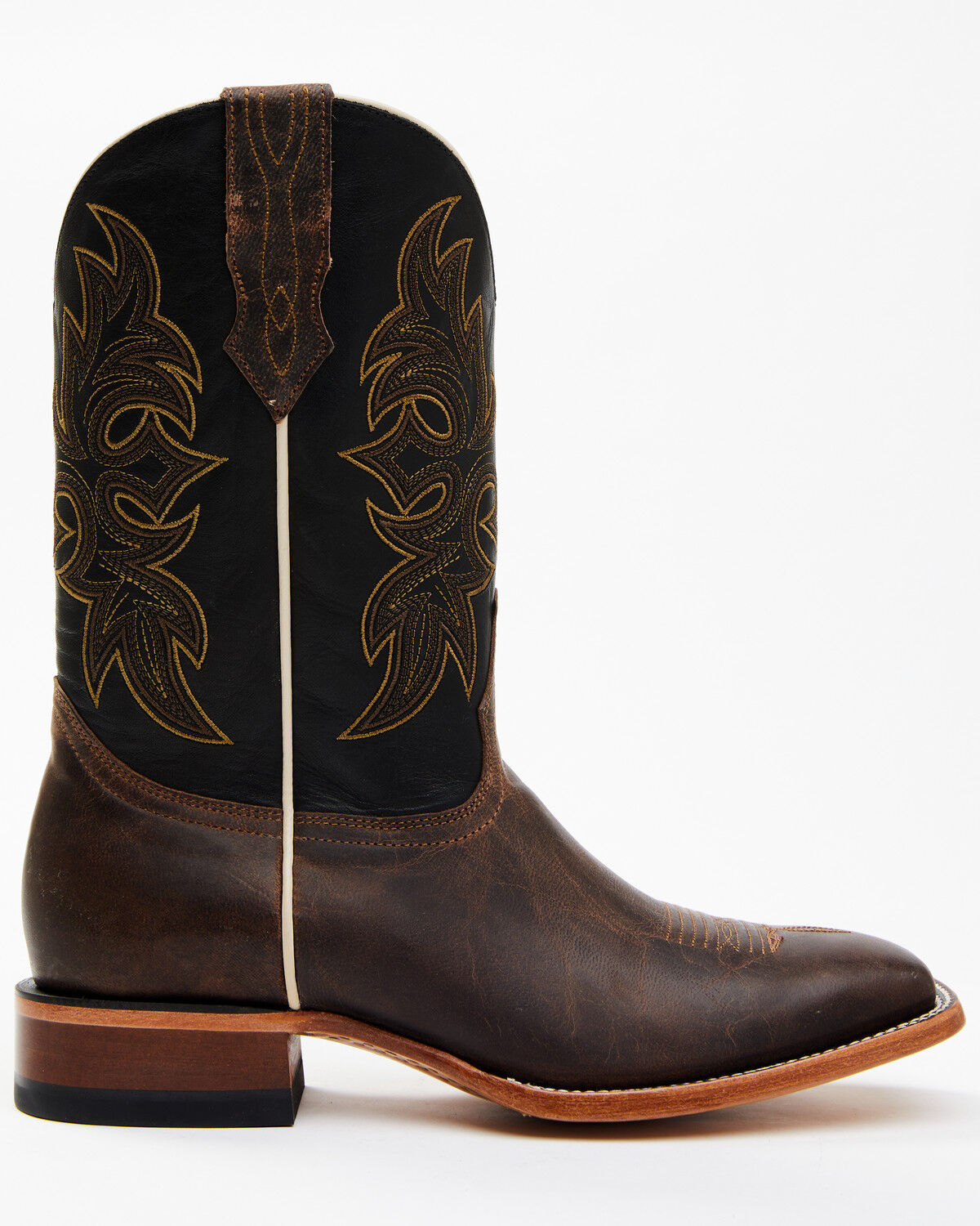 Image #2 - Cody James Men's Willow Western Boots - Broad Square Toe, Brown, hi-res