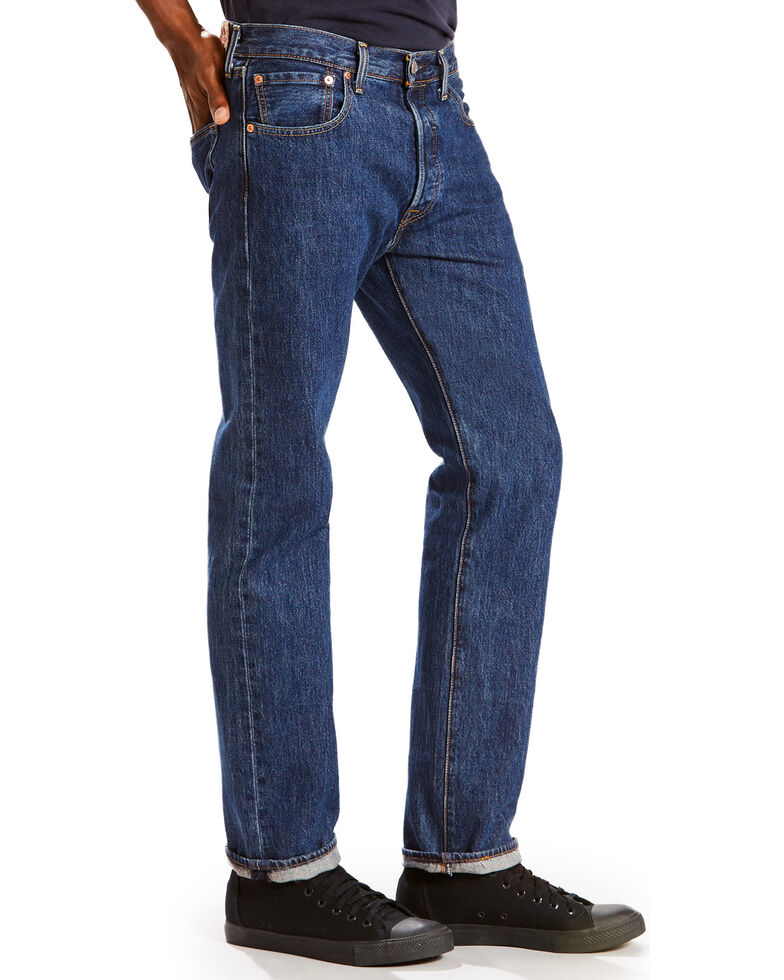 Levi's Men's Dark Blue 501 Original Jeans -Straight Leg | Sheplers