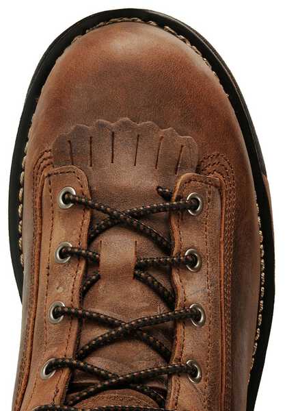 Image #6 - Rocky Men's 9" IronClad Waterproof Work Boots - Round Toe, Copper, hi-res