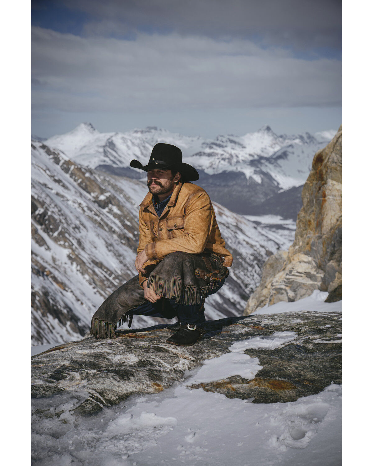 Image #1 - Scully Men's Solid Button Down Jacket, Tan, hi-res