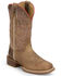 Image #1 - Justin Women's Little Sugar Performance Western Boots - Broad Square Toe, Brown, hi-res