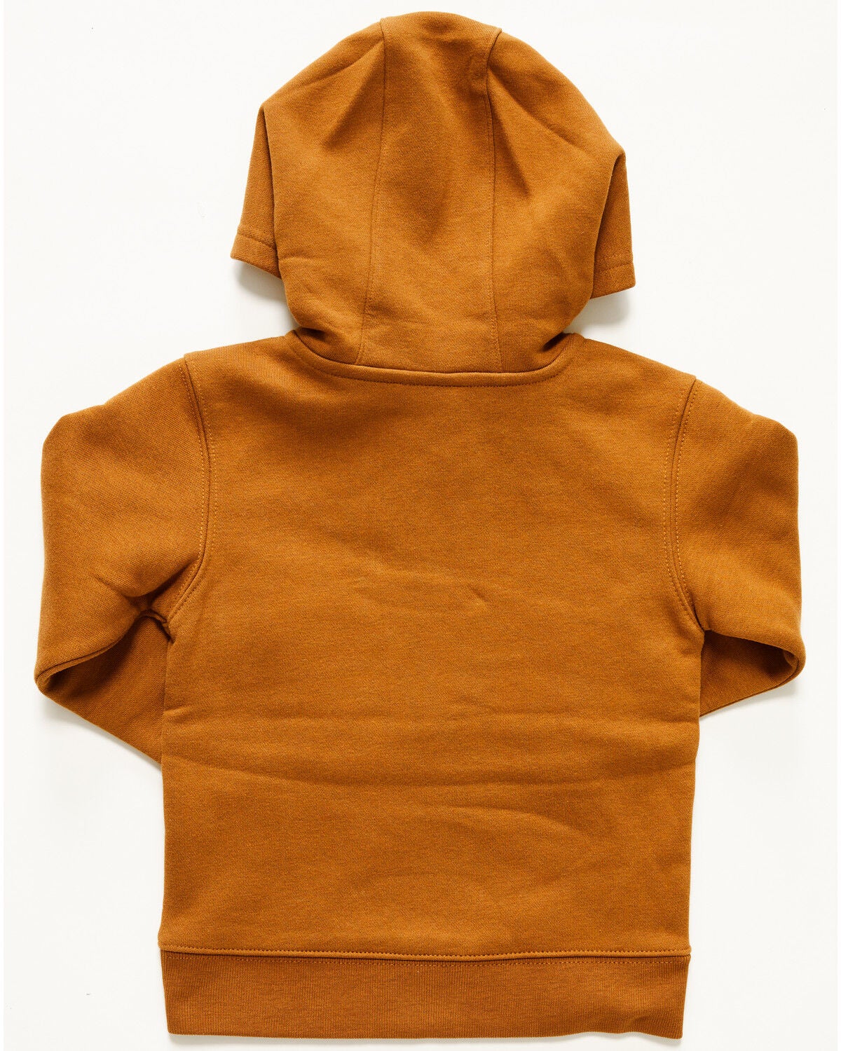 Image #3 - Carhartt Toddler Boys' Half Zip Hooded Sweatshirt, Brown, hi-res