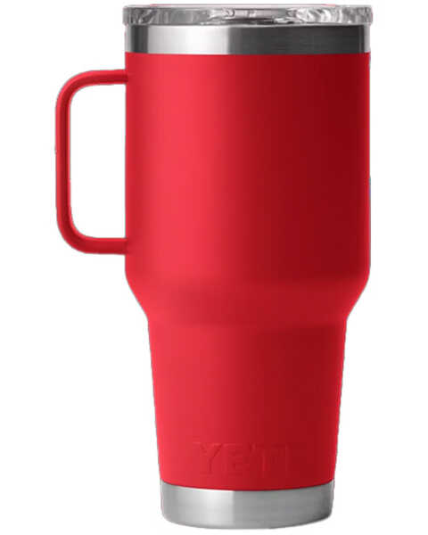 Image #2 - Yeti Rambler Rambler 30oz Travel Mug , Red, hi-res