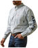 Image #1 - Ariat Men's FR Hoss Logo Long Sleeve Button-Down Work Shirt, White, hi-res