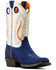 Image #1 - Ariat Boys' Futurity Fort Worth Western Boots - Square Toe , Blue, hi-res