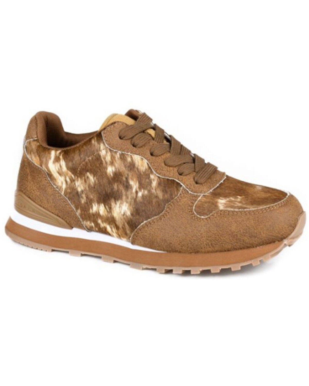 Image #1 - Roper Women's Giddy Up Wild Casual Shoes, Brown, hi-res