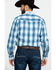 Image #2 - Resistol Men's Heitmiller Ombre Large Plaid Long Sleeve Western Shirt, , hi-res