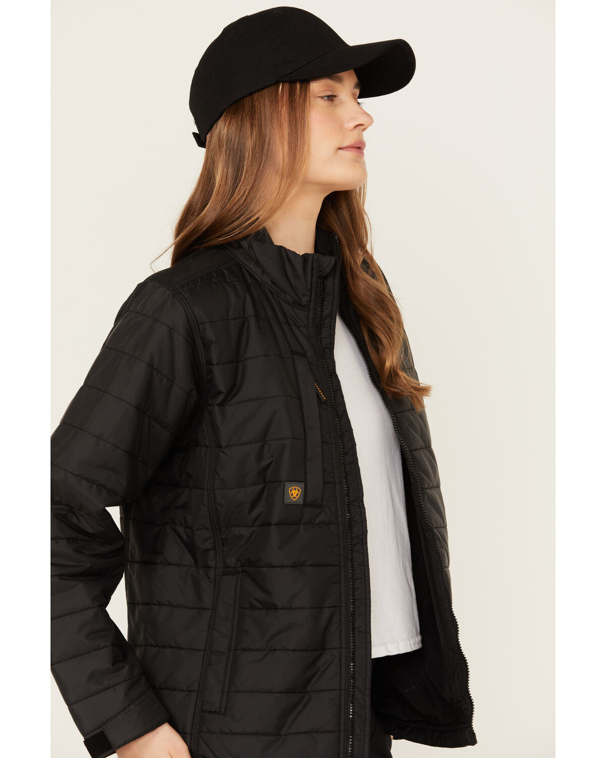 Image #2 - Ariat Women's Rebar Cordura Ripstop Lightweight Insulated Jacket, Black, hi-res