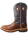 Twisted X Men's Waterproof CellStretch Western Work Boots - Alloy Toe, Brown, hi-res