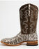 Image #3 - Cody James Men's Rat Belly Exotic Snake Western Boots - Broad Square Toe, Natural, hi-res